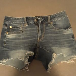 American eagle jean shorts